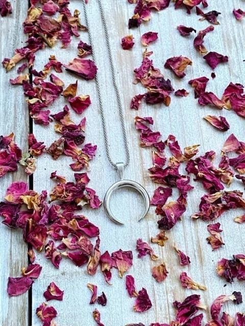 Luna romana plata 925