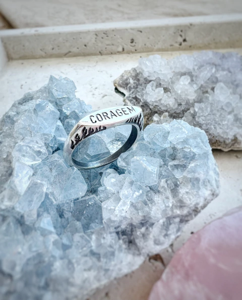 Anillo Coragem plata 925