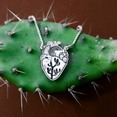 Choker Coração Sertanejo Cordão