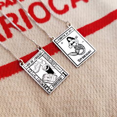 Escapulário Garota do Rio + Carta Carioca