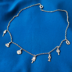 Choker Mini Pingentes Yemanjá - comprar online