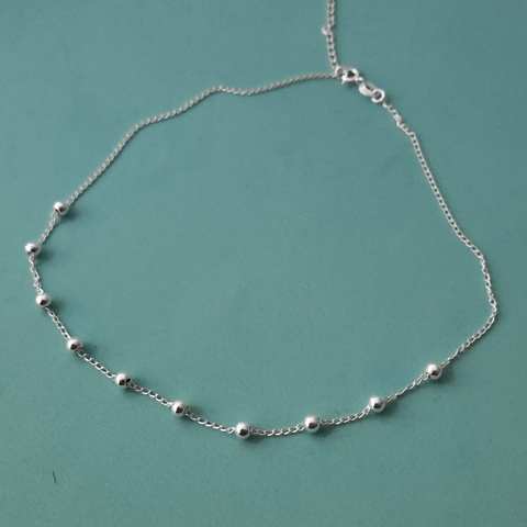 Choker Bolinhas Regulável - comprar online