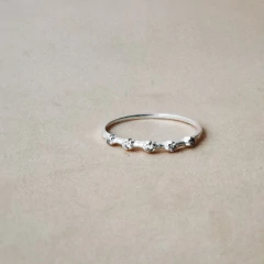 Anel 5 Zircônias - Gaia acessórios