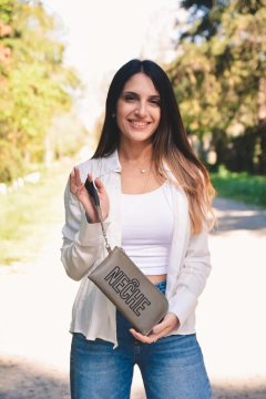 Billtera New York cemento - comprar online