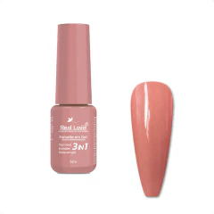 Esmalte em Gel Real Love 3 em 1 Rosa antigo 012 5ml