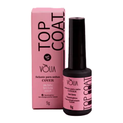 Top coat Vólia Cover Alto brilho Sem goma 9g