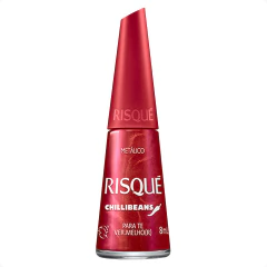 Esmalte Risqué Chilli Beans Pra te Ver Melhor Metálico 8ml