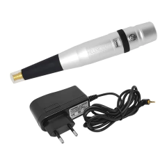 Dermógrafo para micropigmentação de sobrancelha Helen Color 35RPM com carregador preto