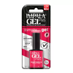 Esmalte em Gel Impala Plus Camada Única Inspiradora 8ml