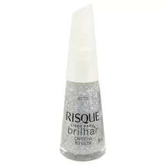 Esmalte Risqué Glitter Livre Para Brilhar Capricha no Glow