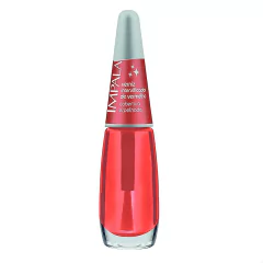 Verniz Impala Top coat esmalte Vermelho Cobertura espelhada