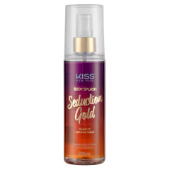 Body Splash Colônia Kiss New York Seduction Gold 200ml