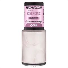 Esmalte Cora Techcolors Essenciais Sonho Doce Cintilante 9ml