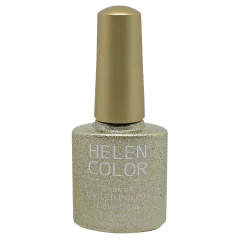 Esmalte em Gel Helen Color Glitter Champagne 10ml 13
