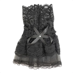 Luva Punho para Fotos Black Renda