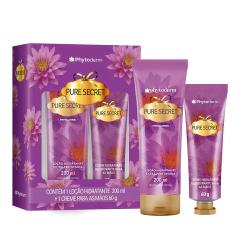 Kit Body Splash e Hidratantes Phytoderm Pure Secret Feminino