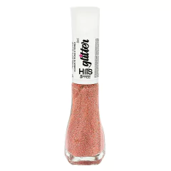 Esmalte Hits Diamante Rosa Eterno Glitter Refletivo 5Free