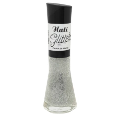 Esmalte Nati Glitter Chuva de Prata 8ml - comprar online