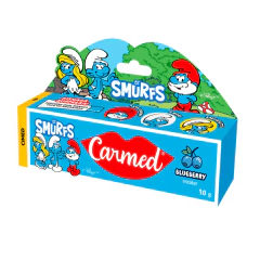 Carmed Protetor labial hidratante Smurfs Blueberry Incolor
