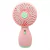 Mini ventilador de mesa Extensão de cílios Mini fans Rosa