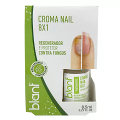 Regenerador de Unhas Blant Croma Nail 8x1 Contra Fungos