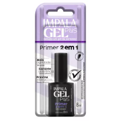 Primer de unha Impala gel Plus 2 em 1 Ácido e Adesivador 8ml