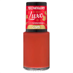 Esmalte Cora Techcolors Ai que Luxo Sueter Vermelho cremoso 9ml