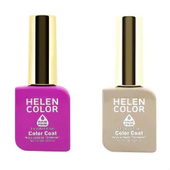 Kit Esmalte em Gel Helen Color Conexão Roxo e Cinza - comprar online