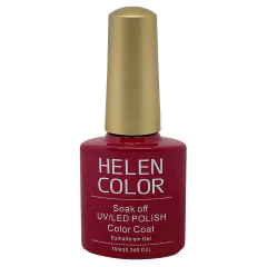 Esmalte em Gel Helen Color Vermelho Cardeal 10ml 138