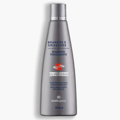 Shampoo Tonalizante Mahogany Silver Gray Matizador 300ml