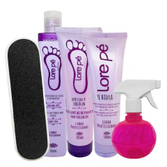 Kit Spa dos Pés Básico Profissional Lore Pé