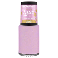 Esmalte Cora Techcolors Ai Que Luxo Lareira Lilás Cremoso 9ml