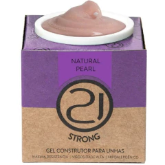 Gel de unha Nails 21 Strong Natural Pearl 16g