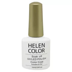 Esmalte em gel Helen Color Branco puro 10ml 236