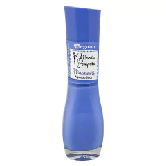 Esmalte Maria Pomposa Macarons Algodão Doce Azul Céu 8ml