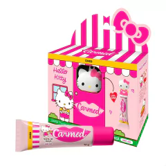 Carmed Protetor labial hidratante Hello Kitty Torta de maça