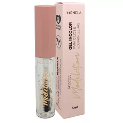 Gel para Cílios e Sobrancelha Menela Brow Modelation Incolor