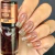 Esmalte Cora Techcolors Essenciais Copper Glitter Marrom 9ml - comprar online