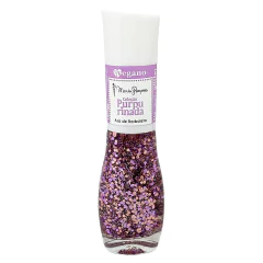 Esmalte Maria Pomposa Purpurinada Rosa Asa de Borboleta 8ml