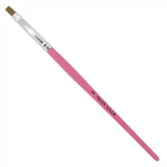 Pincel Unha de gel reto Carga dupla Tamanho 4