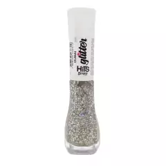 Esmalte Hits Glitter Ball Bola Prata holografico 5Free Dubai