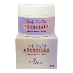 Gel de Unha Piubella Essenciale Semicontrol Pink Crystal