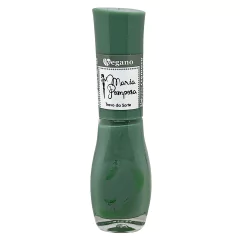 Esmalte Maria Pomposa Trevo da Sorte Verde Folha Cremoso