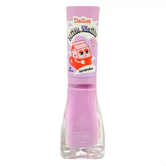 Esmalte Dailus Milk Nails Lavander roxo claro cremoso 8ml