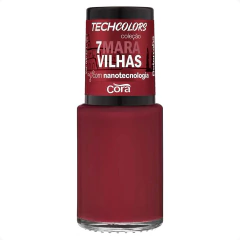 Esmalte Cora Techcolors 7 Maravilhas Beterraba cobertura