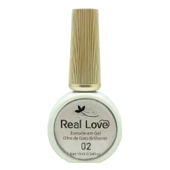 Esmalte em Gel Olho de Gato Real Love Ouro velho Cor 02 10ml