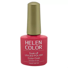 Esmalte em gel Helen Color rosa escuro 10ml 131