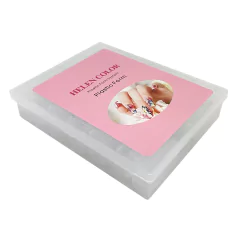 Molde F1 de unhas de Gel Curvatura C Bailarina Reutilizável