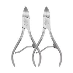 Alicate de unha Aço inox Cortador de unha profissional 2un