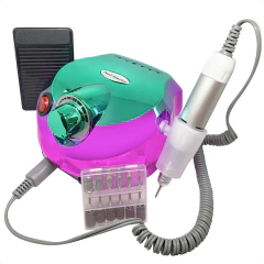 Motor de unha Porquinho Rosa Azul cromado 30rpm 110/220v